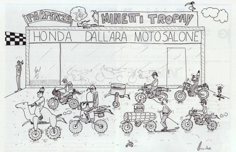 Minetti Trophy, la gita fuoriporta in moto era molto più bella se in sella si saliva in coppia